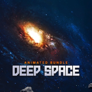 Deep Space Streaming Overlay | Space Stream Overlay, Aniamted Stream Overlay, Stream Alerts, Galaxy Stream Overlay, Colorful, Epic
