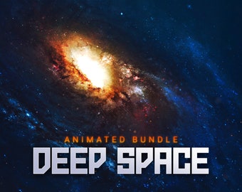 Deep Space Streaming Overlay | Space Stream Overlay, Aniamted Stream Overlay, Stream Alerts, Galaxy Stream Overlay, Colorful, Epic