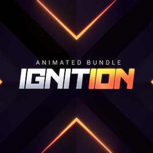 Ignition Stream Package: A Fiery and Vibrant Streaming Overlay for YouTube, Twitch, Kick, Trovo, and Facebook
