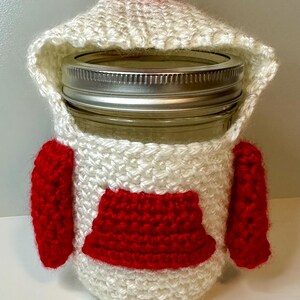 Sourdough Starter Mason Jar Sweater Hoodie Cover Christmas gift