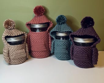 Sourdough Starter Mason Jar Sweater Hoodie Cozy Gift