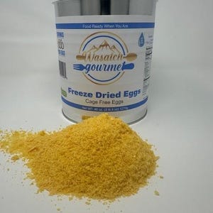 Freeze-Dried Pasture-Raised Egg Powder – Farm Fresh & Long-Lasting (100 Eggs)