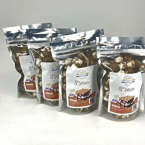 S&#39;More Bites – Mini Marshmallow, Chocolate & Graham Cracker Snack  | Campfire-Inspired Sweet Treat