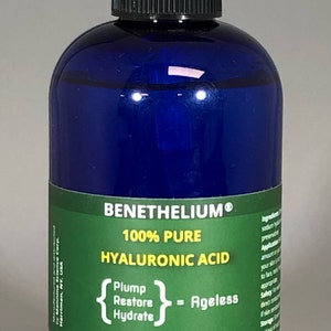 Benethelium (R) Hyaluronic Acid Serum 8 OZ