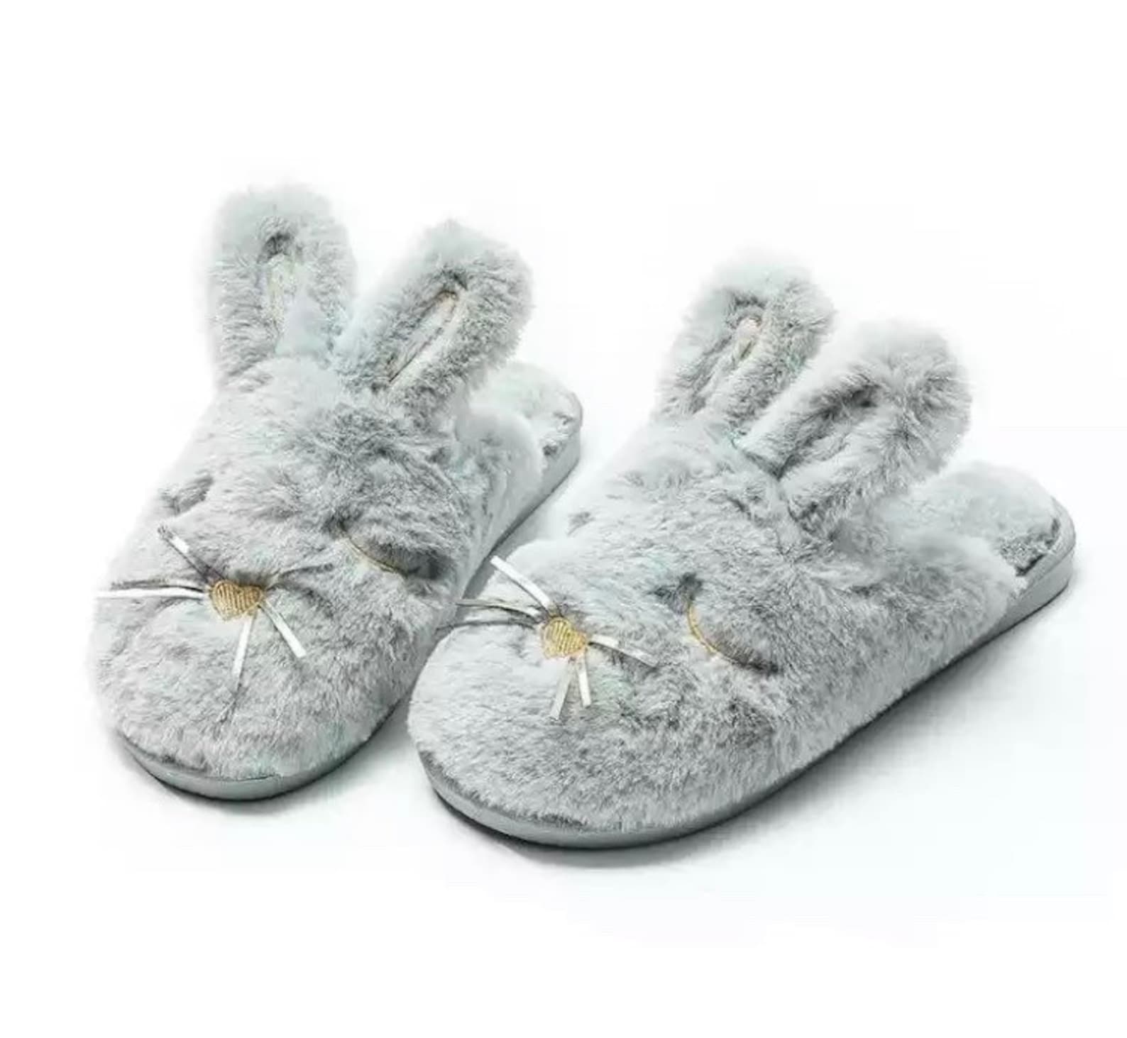 Women Slippers Rabbit Slippers Fluffy Slippers Cute | Etsy