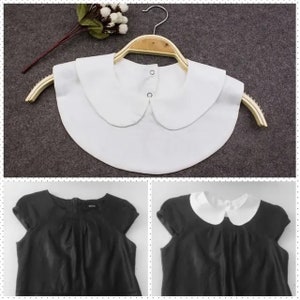 COLLAR CUELLO DESMONTABLE Col amovible claudine Detachable peter pan collar imagen 4