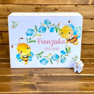 Erinnerungsbox aus Holz | Memory Box | Erinnerungskiste | Baby Box | Holzkiste | Keepsake | Personalisierte Kiste | Gift Box | Storage Box