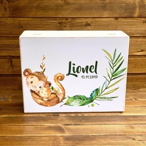 Erinnerungsbox aus Holz | Memory Box | Erinnerungskiste | Baby Box | Holzkiste | Keepsake | Personalisierte Kiste | Gift Box | Storage Box
