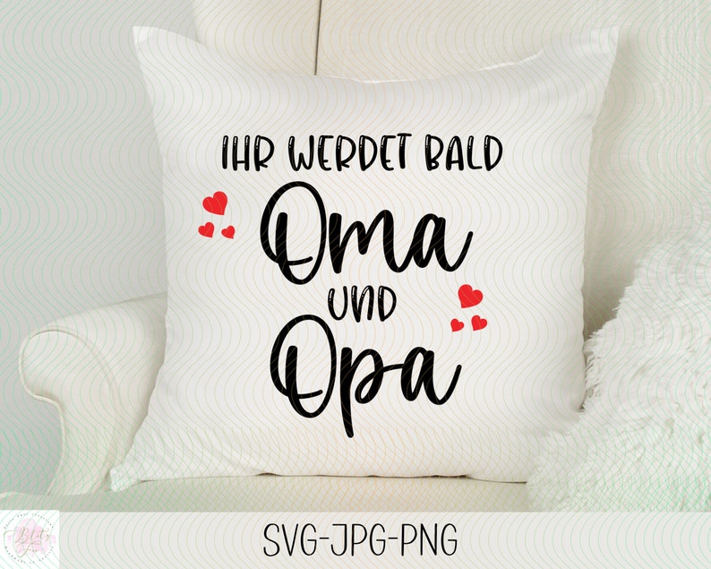 Ihr Werdet Bald Oma Und Opa Familie Baby Sprüche Etsy