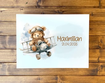 Personalized Wooden Memory Box | Keepsake Baby Box
