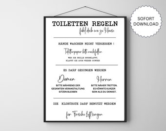 Klopapier Poster, Klopapier - auch so 'ne wichtige Rolle in meinem Leben, Spruch 2023, Badezimmer Poster, Download + Druckbar