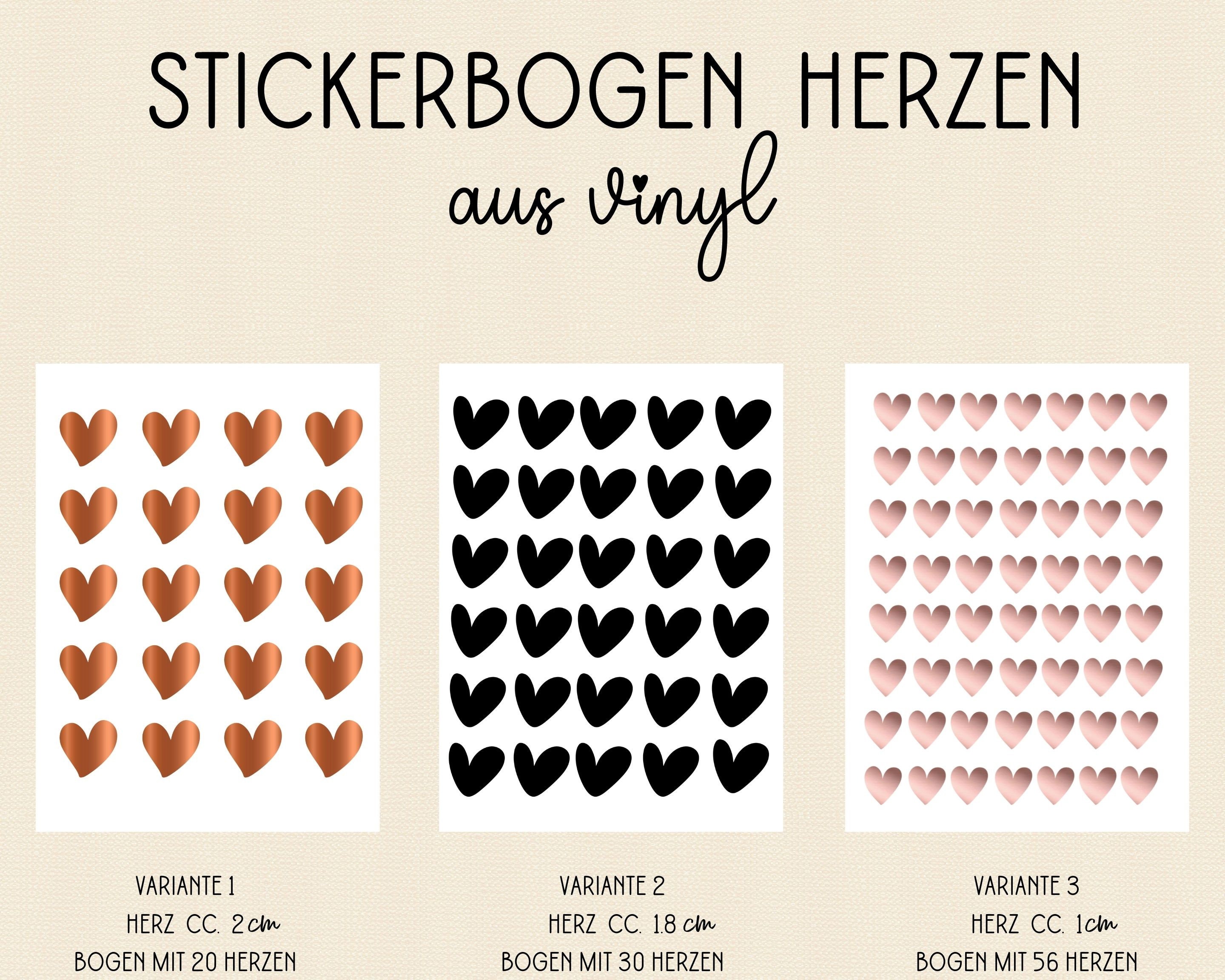 Sticker for Sale mit Buntes Kuh-Druck-Herz-Aufkleber-Pack von yumiso