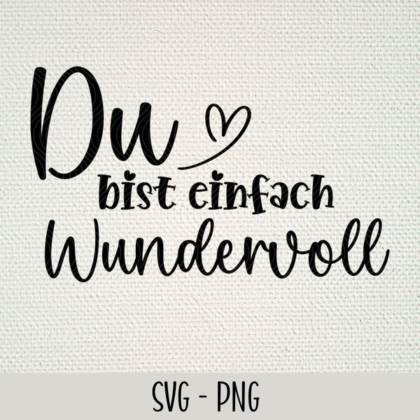 Du bist einfach Wundervoll | Plotterdatei | Ostern  Aufkleber Sticker zum selbst ausdrucken | Digitaler Download - svg jpg png