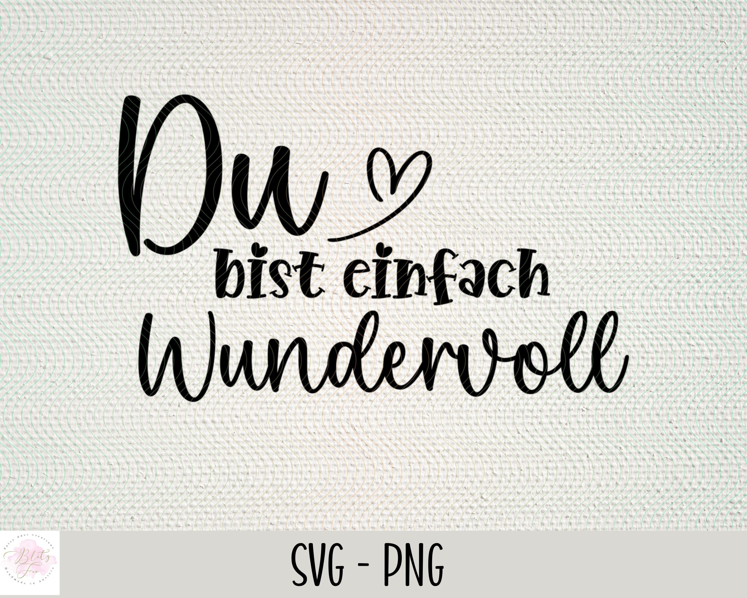 Du Bist Einfach Wundervoll Plotterdatei Ostern Aufkleber Etsy