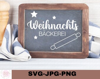 Weihnachts Bäckerei klistermärke | Winter Bakery Printable (digital nedladdning)