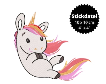 Borduurvijl | Borduurpatroon | Borduurvijl | Frame 10 x 10 | Unicorn Borduurbestand | Unicorn borduurvijl | Frame 10 x 10