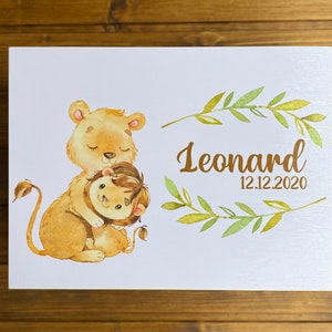 Erinnerungsbox aus Holz | Memory Box | Erinnerungskiste | Baby Box | Holzkiste | Keepsake | Personalisierte Kiste | Gift Box | Storage Box