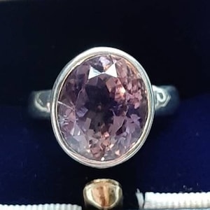 Ein Vintage Silber Amethyst Ring