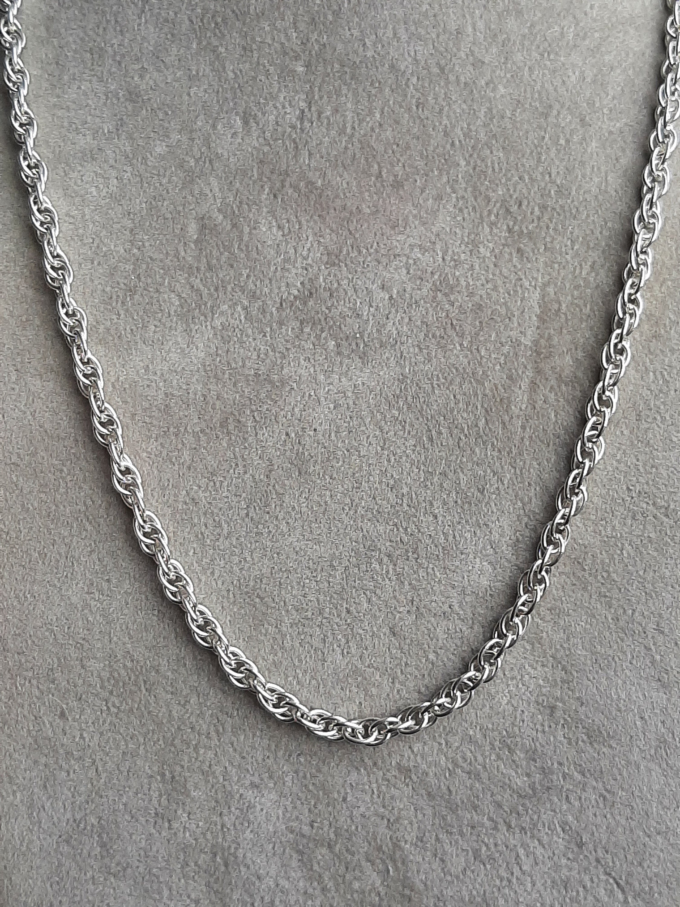 ヴィンテージの長い22インチのシルバーのプリンスオブウェールズリンク