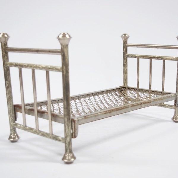 Metal Doll Bed Etsy