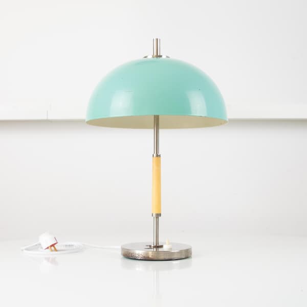 Vintage Mid Century Modern Bedside Table Lamp Etsy