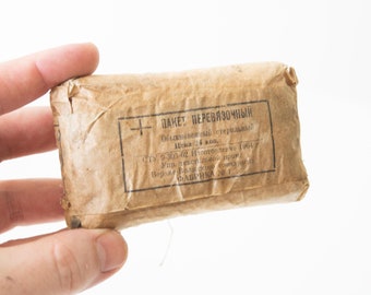 1964 Vintage Medical Bandage - Doctor Gift, Old Collection