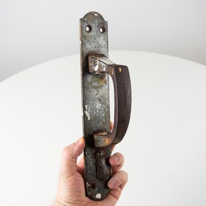 Vintage Door Handle, Vintage Metal Door Handle, Industrial Door Handle, Metal Front Door Handle, Retro Door Knob, Rustic Metal Door Handle