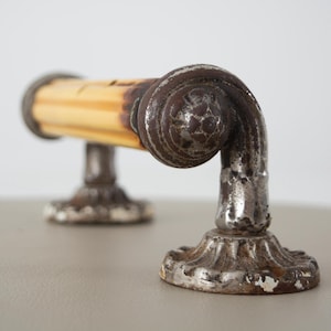 Vintage Jewish Door Handle with Star of David