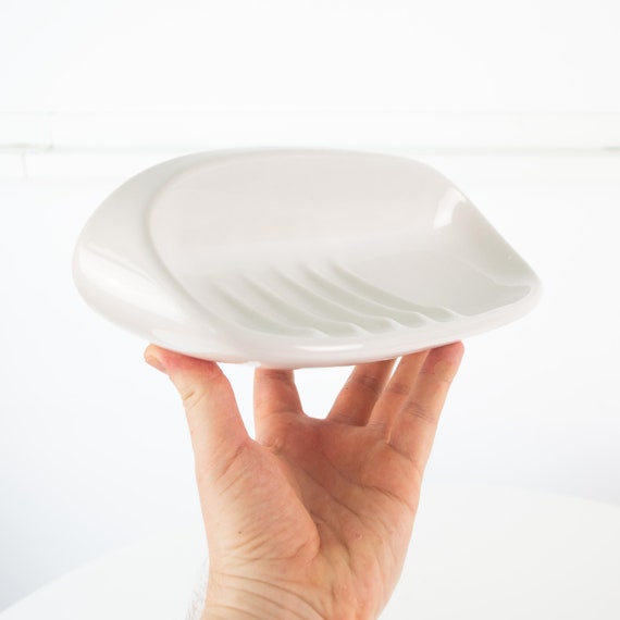 Bouteille Porcelaine Flacons De Bain Vintage Fleuris - Porcelaine, 100ml, Blanc, Occasion, Décoration Salle De Bain Baigneuse Porcelaine