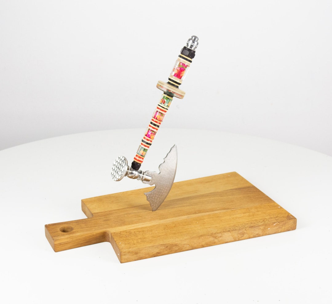 Old Meat Cleaver Vintage Meat Axe Vintage Kitchen Butcher Hammer ...
