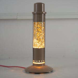 Vintage Liquid Motion Lamp, Vintage Lava Lamp, Vintage Space-Age Lamp, Vintage Groovy Lamp, Retro Rocket Style Lamp, Psychedelic Motion Lamp