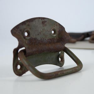 Handtag i industriell stil i vintagestil
