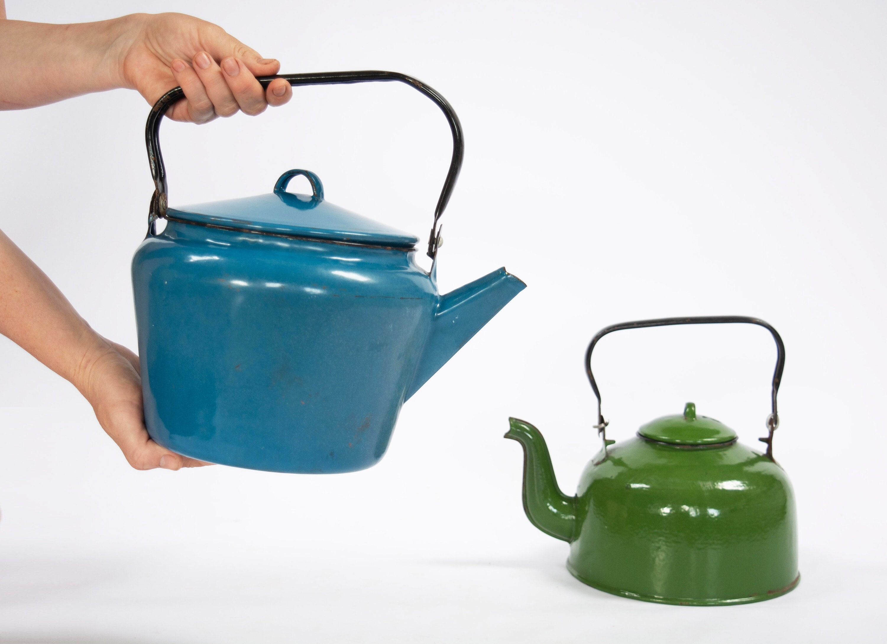 Vintage Metal Tea Kettle, Decorative Metal Teapot, Small Coffee Pot, Old  Tea Maker, USSR 70s Decor 