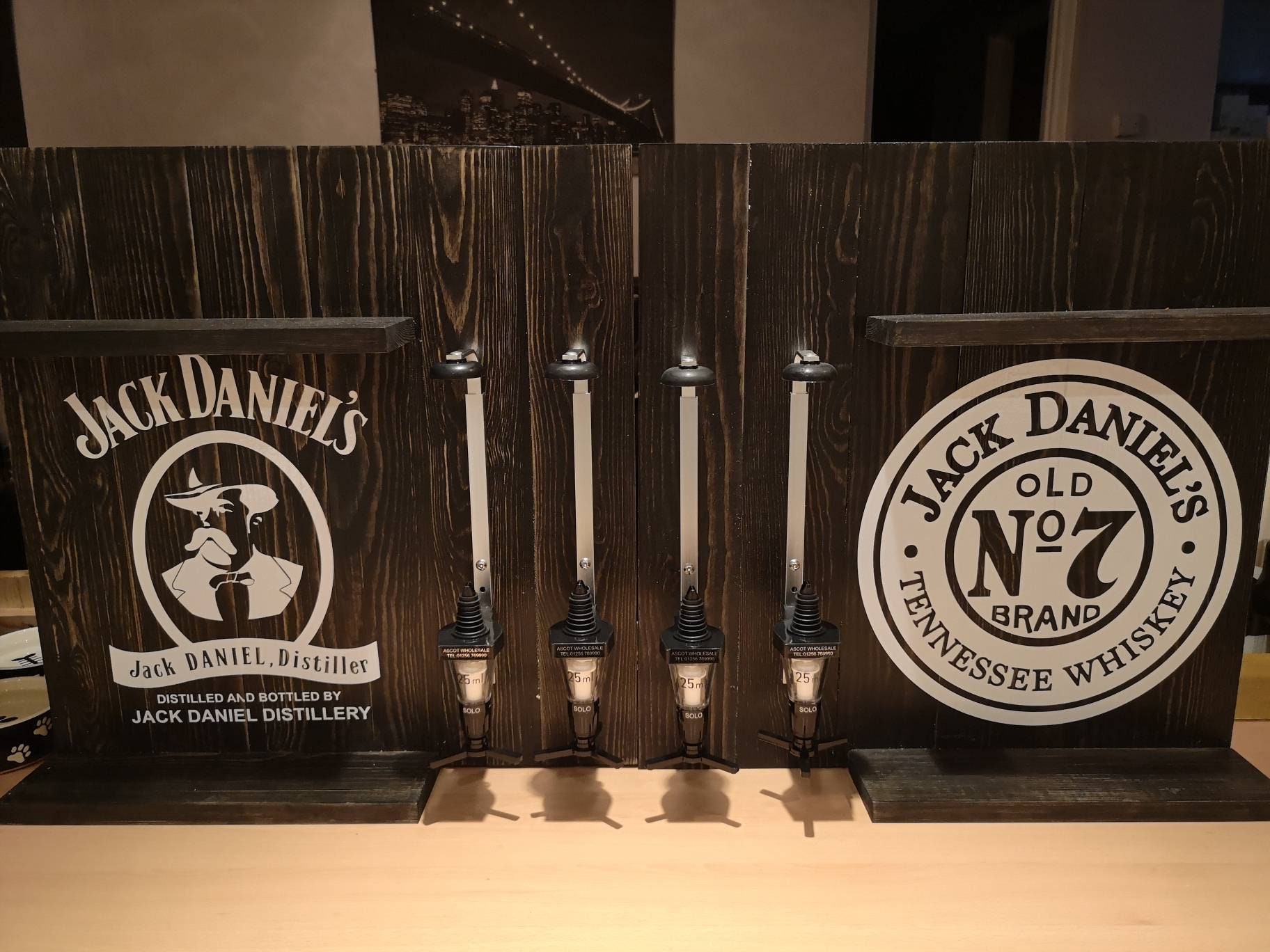 Jack Daniels Bar Optic Shelf Etsy