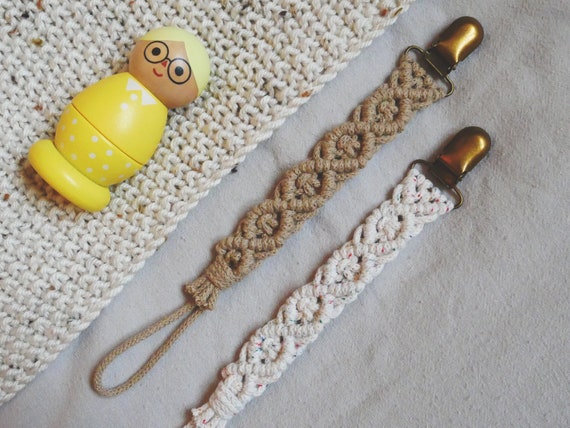 Macrame Diamond Dummy Clip | Etsy