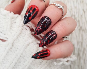 Devil Nails Etsy
