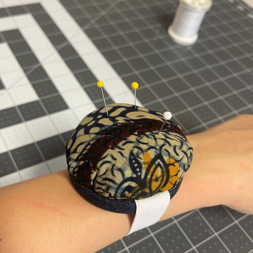 BOHIN Slap Wrist Pin Cushion Bracelet Etsy