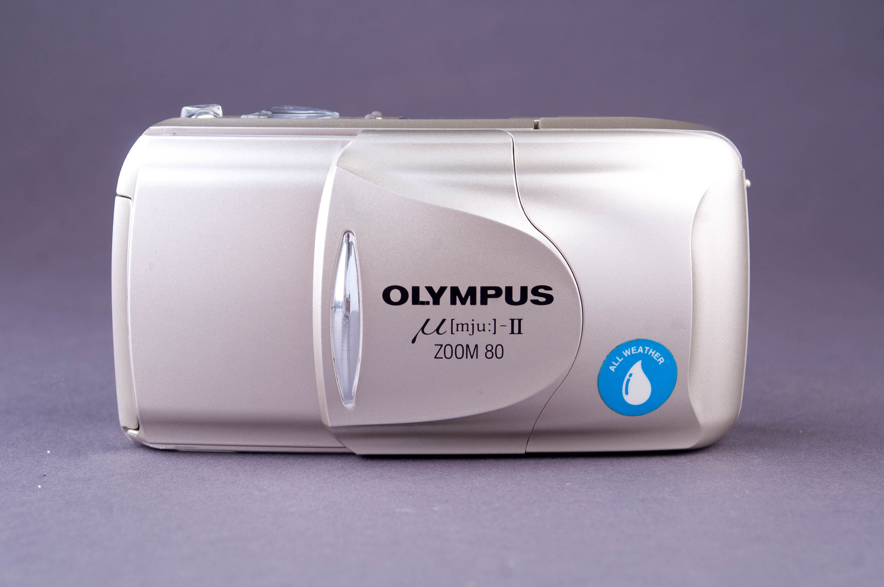 Olympus Mju II Zoom 80 DLX 35mm Point & Shoot Film Camera Etsy