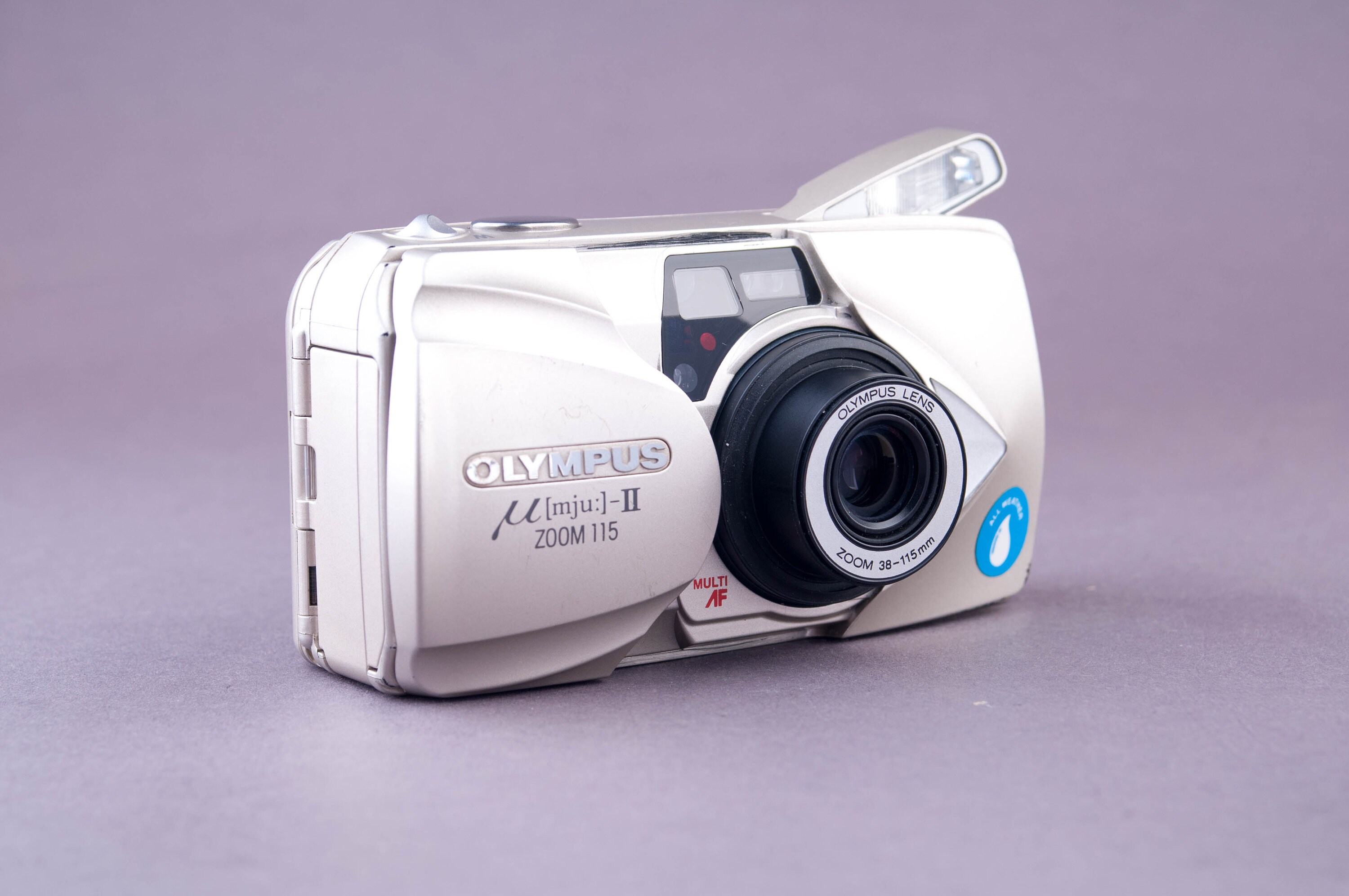 Olympus Mju II Zoom 115 35mm Point & Shoot Film Camera Etsy
