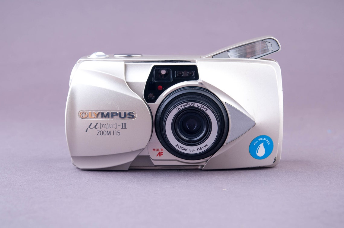 Olympus Mju II Zoom 115 35mm Point & Shoot Film Camera Etsy