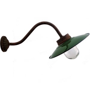 French barn light with enamel shade | Wall light| Exterior light|