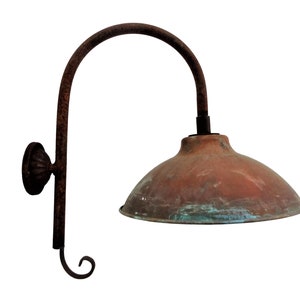 French wall lamp with copper screen | Porch lighting | Outdoor lighting