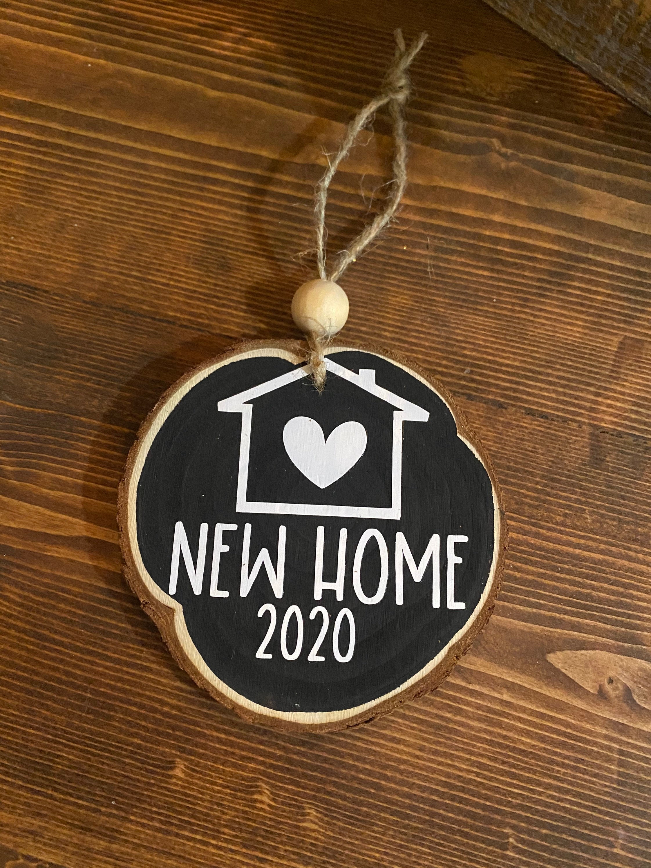 New Home Ornament Personalized First Home Christmas Ornament Etsy