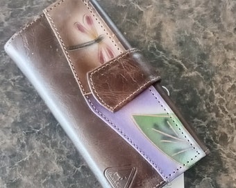 Tri-fold Billfold, Leather, Handcrafted
