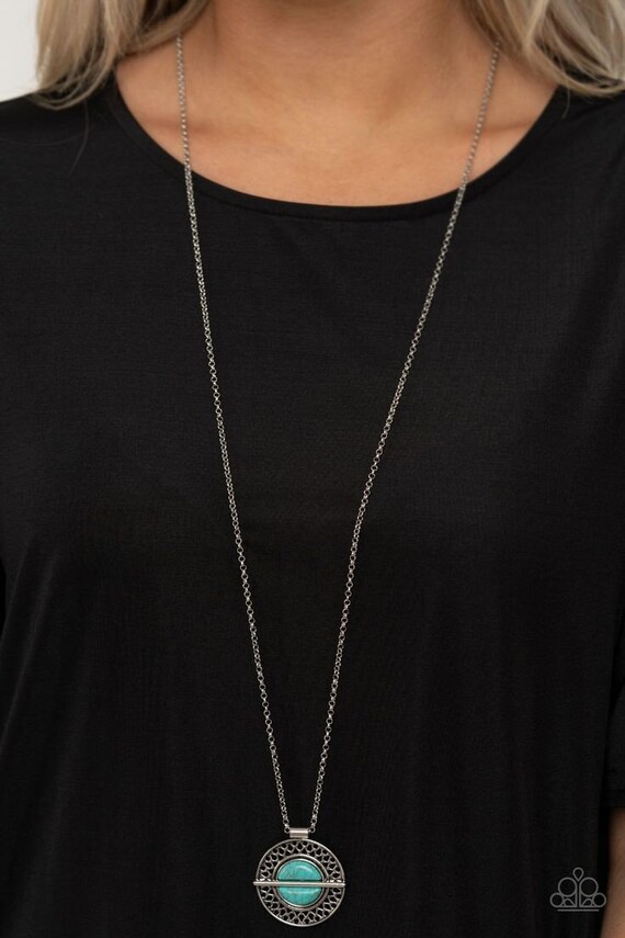 Paparazzi jewelry turquoise necklace outlet
