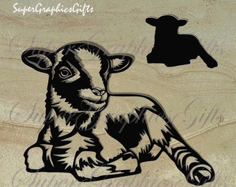 Lamb svg,sheep svg,farm animal svg,dxf files,animal svg,farm life svg,svg files,farm life svg
