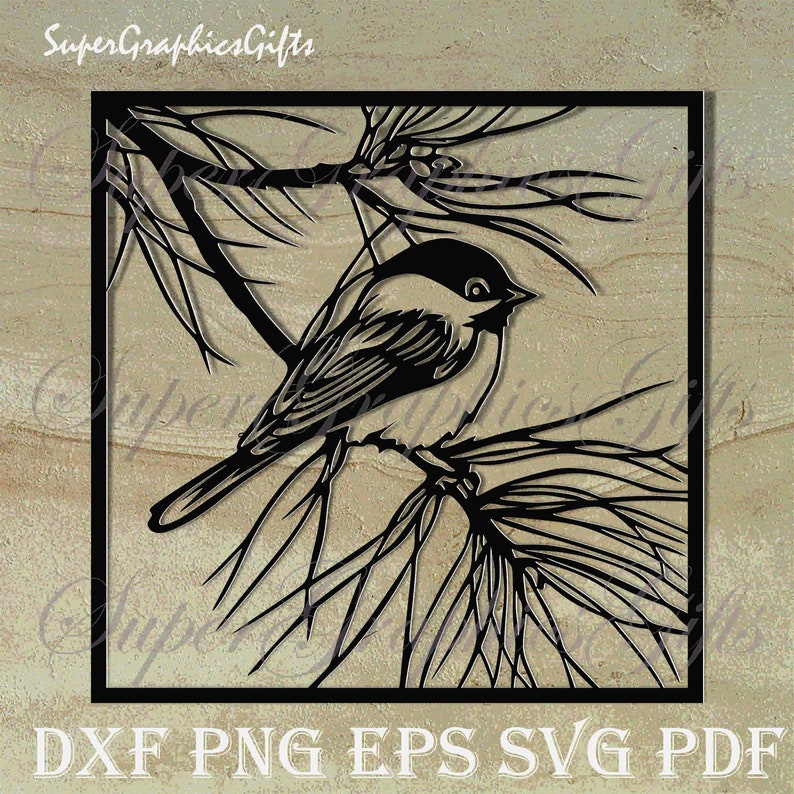 Tit svg,tits bird svg,commercial use svg files for cricut,Laser Engraver Vector bird Plasma,CNC file,Iron on transfer,Bird dxf,CricutClipart image 3