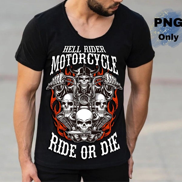 Rider Skull PNG Files | Flaming Raider Skull Sublimation| Rider Png | Motorcycle png | Rider Club Svg | Gift for Rider | Motorcycle Gift Png