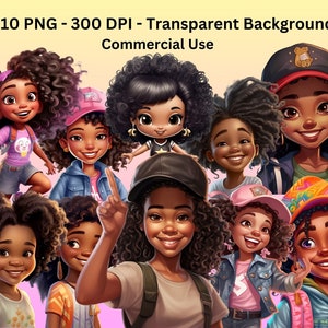Black Girls PNG Clipart