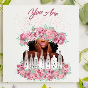 Black Women PNG, You Are Png, Black Girl Magic PNG, Afro Queen PNG, Melanin Girl, Black Queen, Digital File Sublimation, Afro American Girl